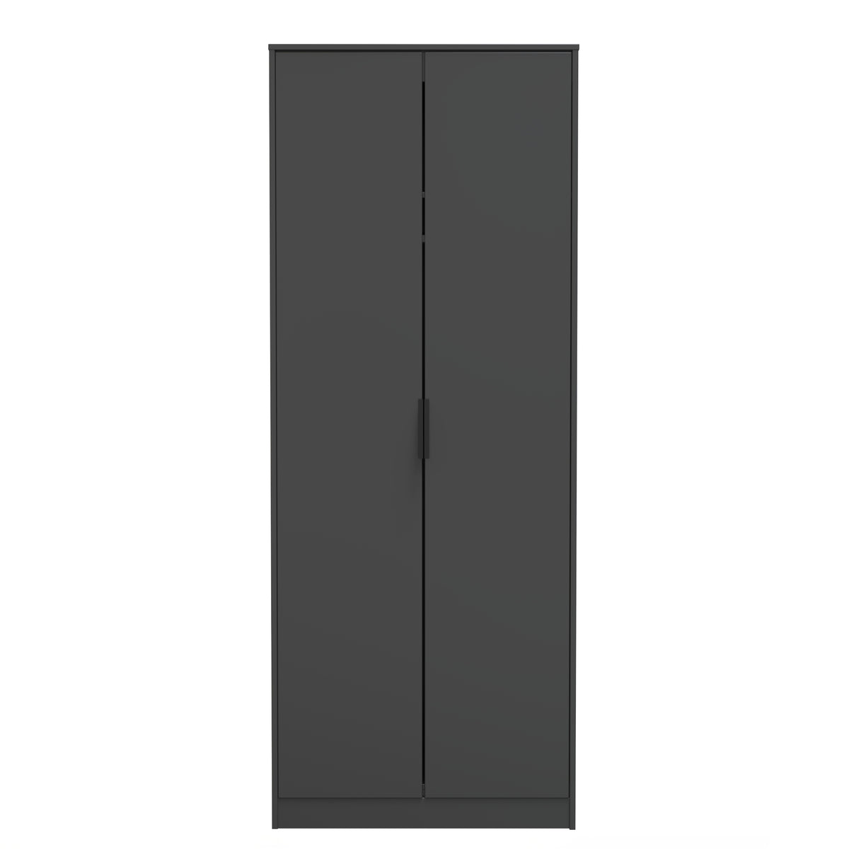 Hong Kong (Black Hairpin Legs) Tall Plain Wardrobe