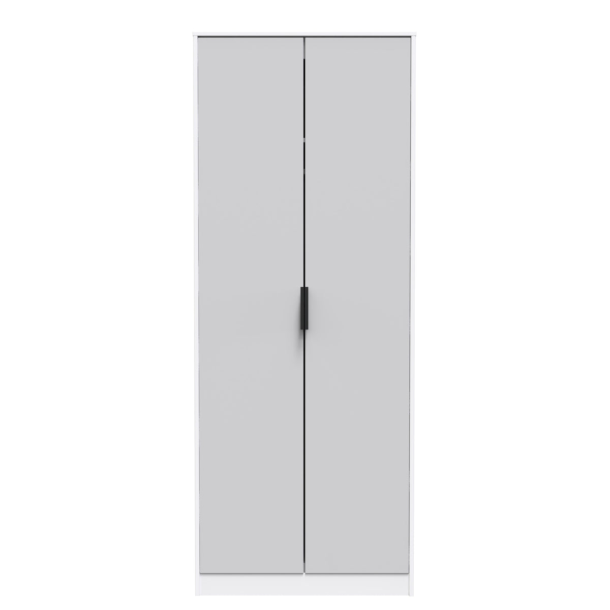 Hong Kong (Black Hairpin Legs) Tall Plain Wardrobe