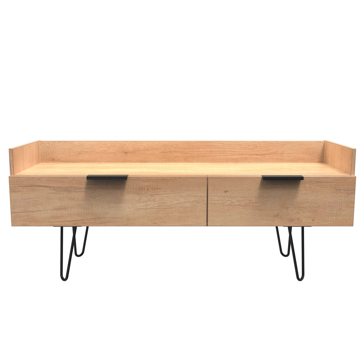 Hong Kong (Black Hairpin Legs) Media Console Unit