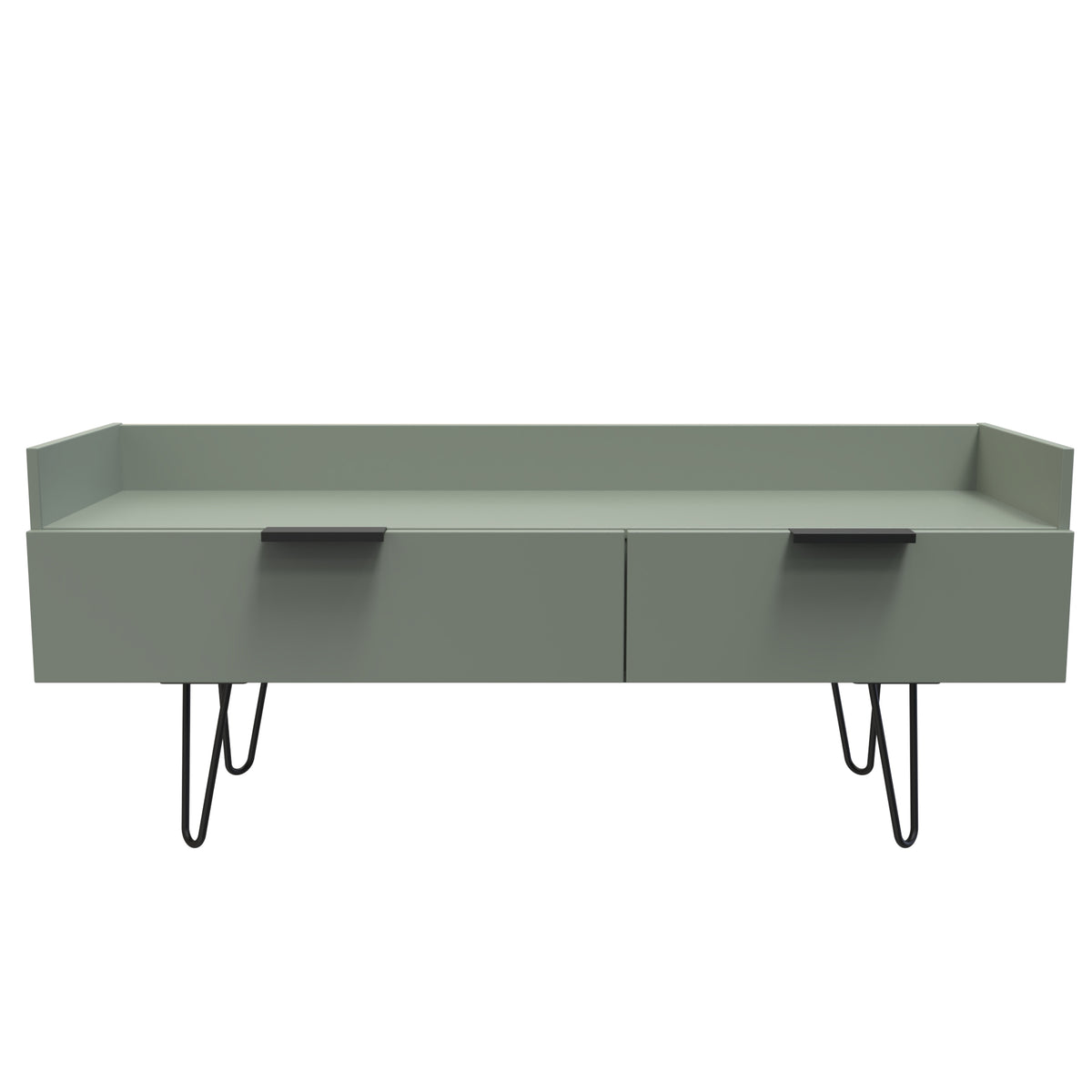 Hong Kong (Black Hairpin Legs) Media Console Unit