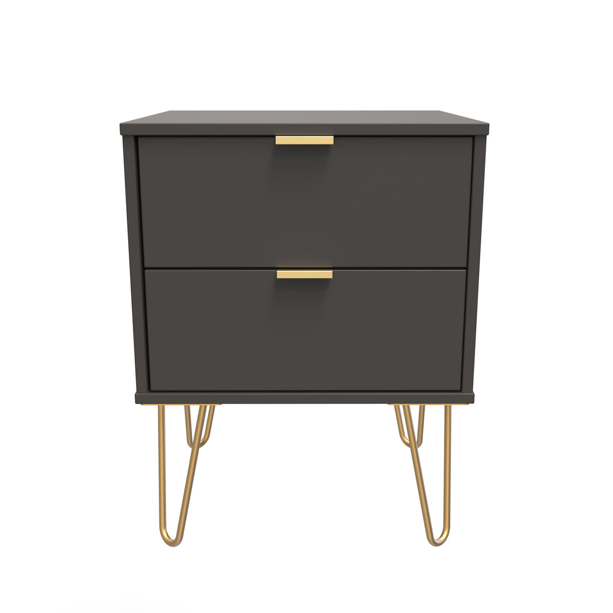 Hong Kong 2 Drawer Bedside Cabinet