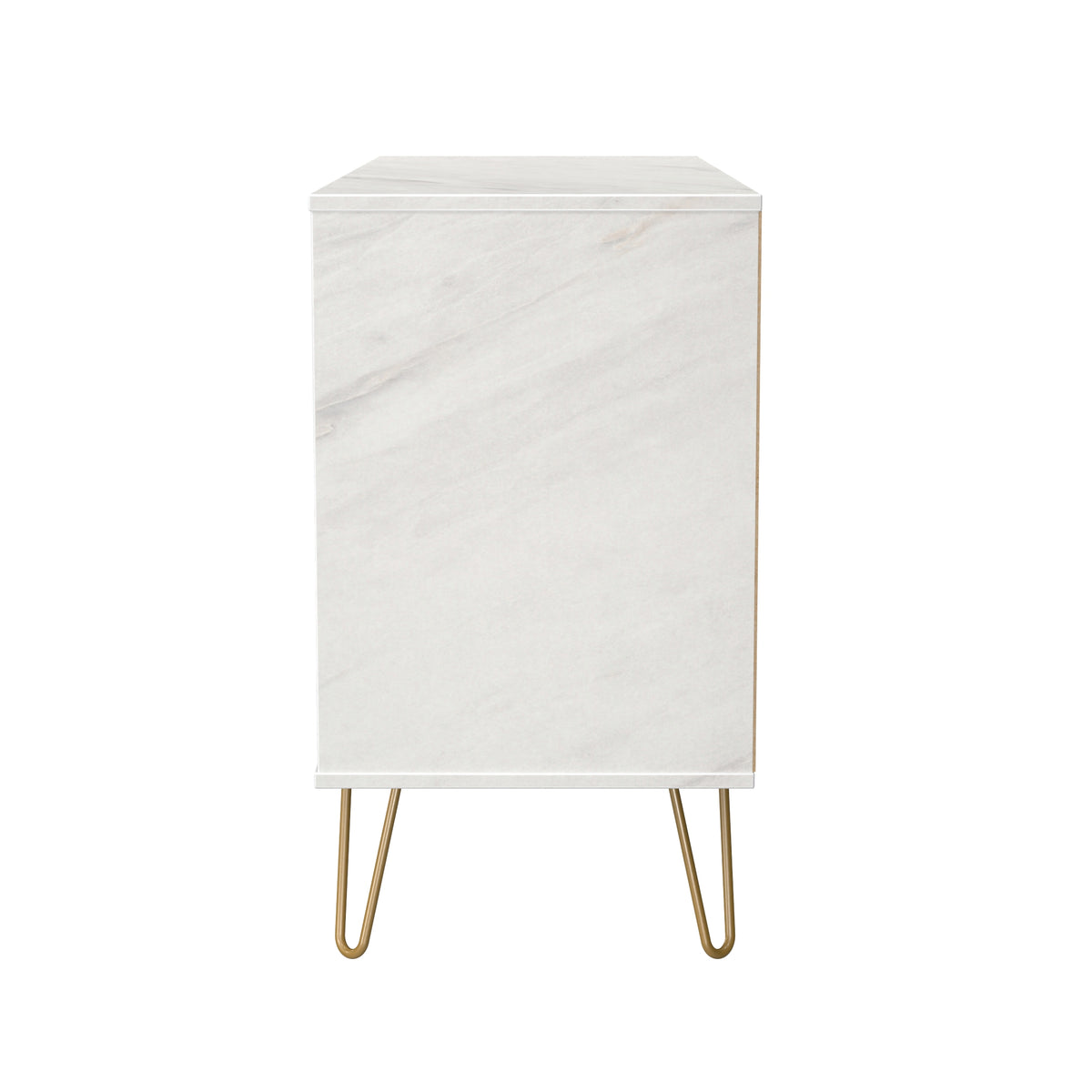 Hong Kong (Gold Hairpin Legs) 6 Drawer Midi Chest