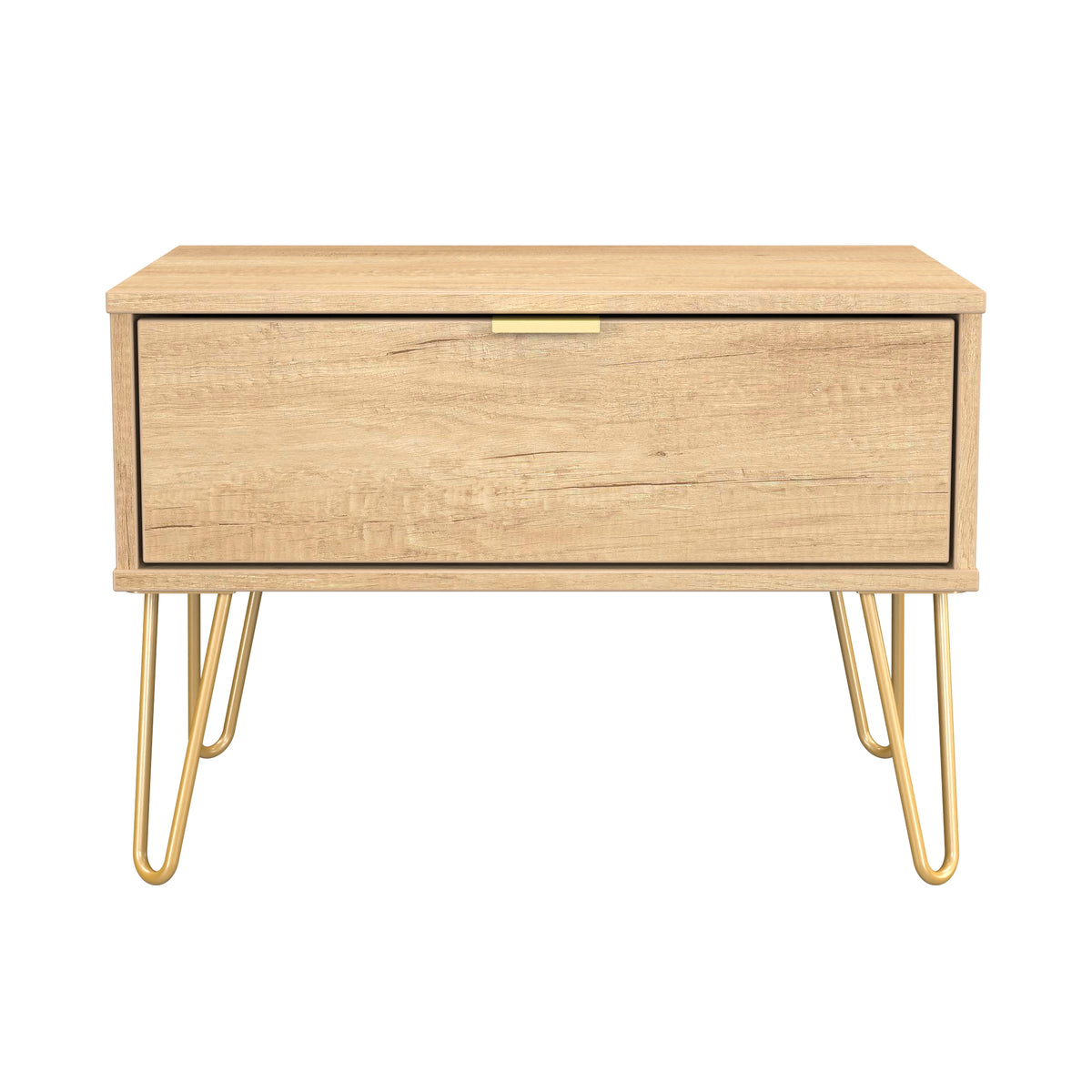Hong Kong 1 Drawer Midi Chest with Legs