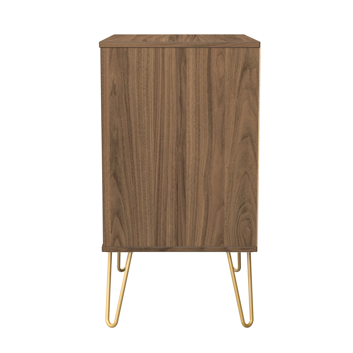 Hong Kong (Gold Hairpin Legs) 3 Drawer Midi Chest with Legs