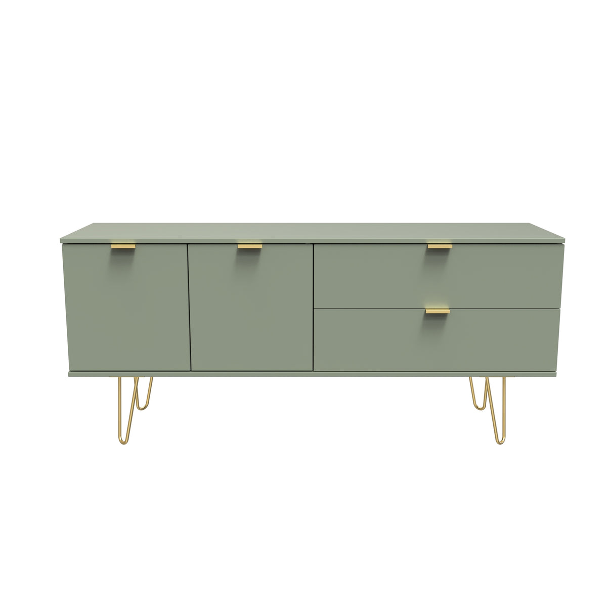 Hong Kong (Gold Hairpin Legs) Sideboard Unit