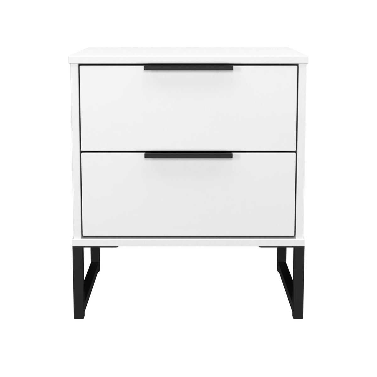 Hong Kong 2 Drawer Bedside Cabinet
