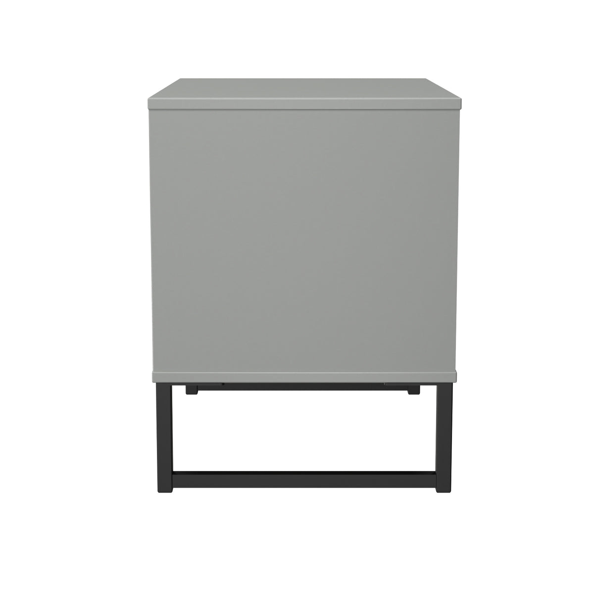 Hong Kong (Black Sleigh Legs) 2 Drawer Midi Chest
