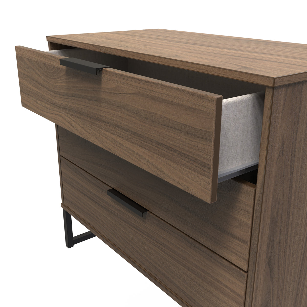 Hong Kong 3 Drawer Chest
