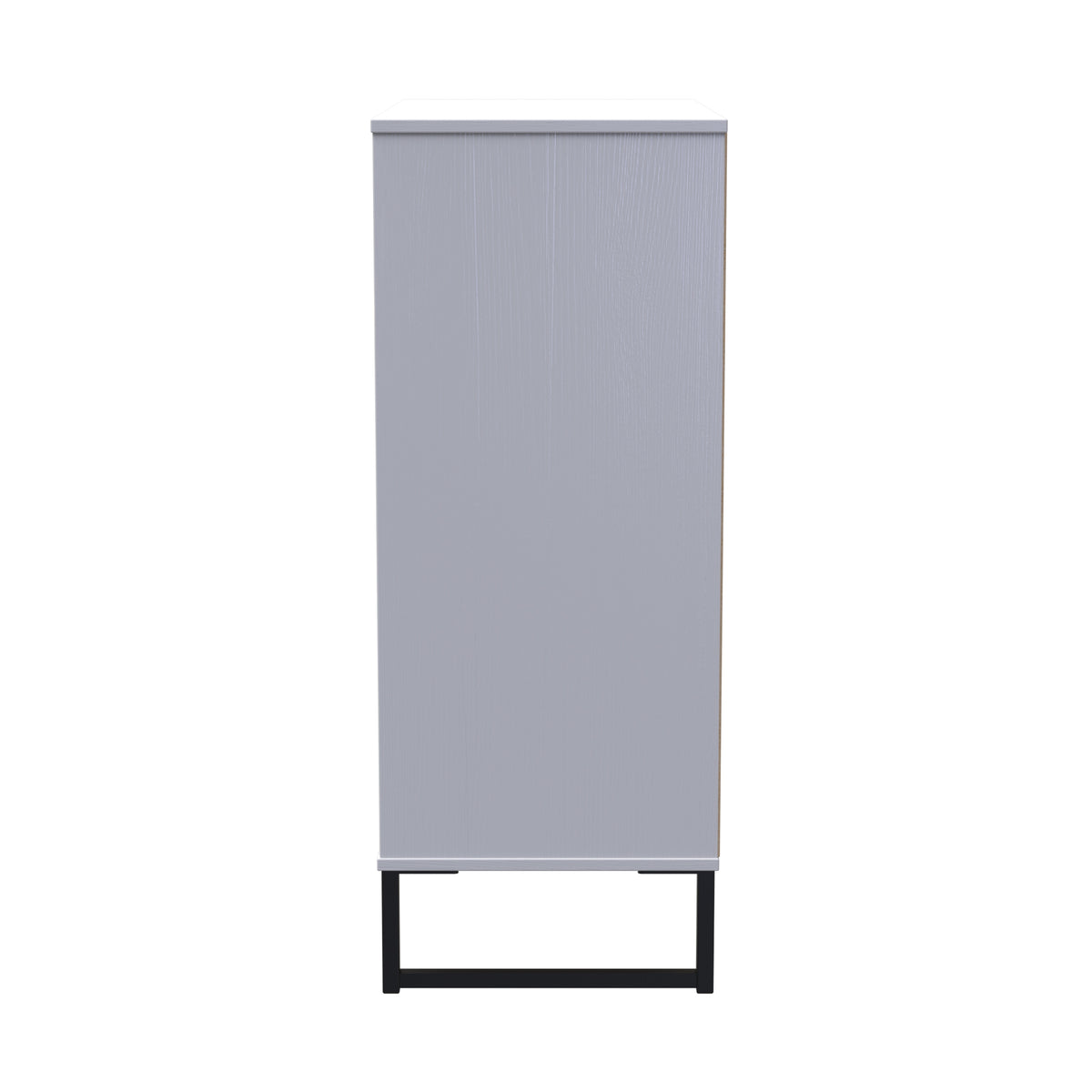 Hong Kong (Black Sleigh Legs) 5 Drawer Chest