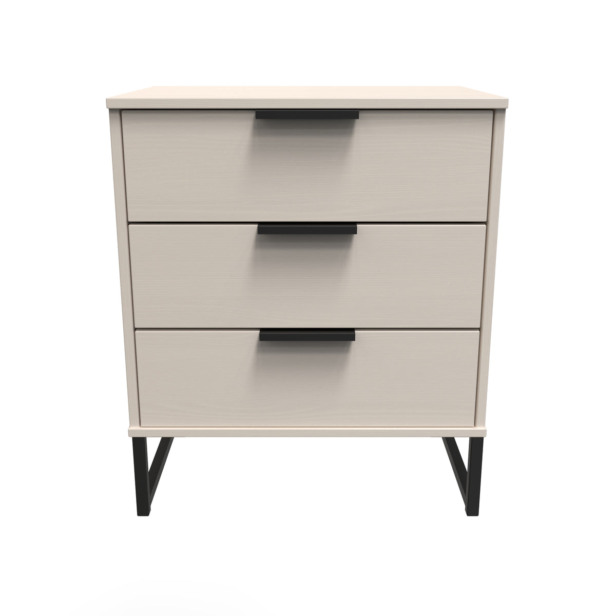 Hong Kong 3 Drawer Midi Chest with Legs