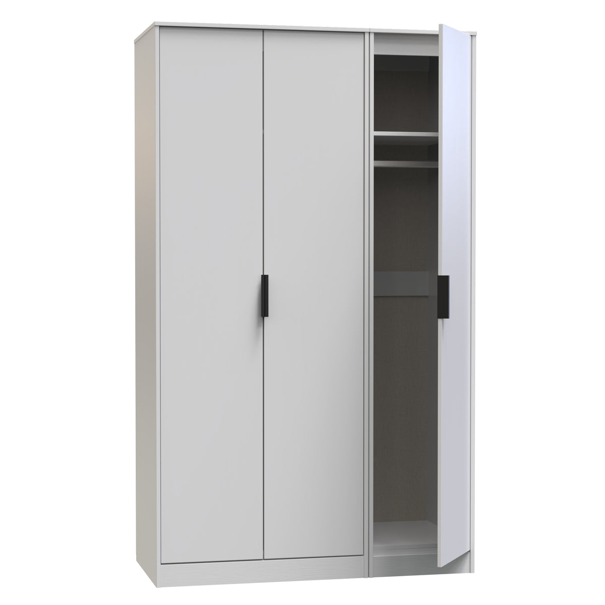 Hong Kong Tall Triple Plain Wardrobe