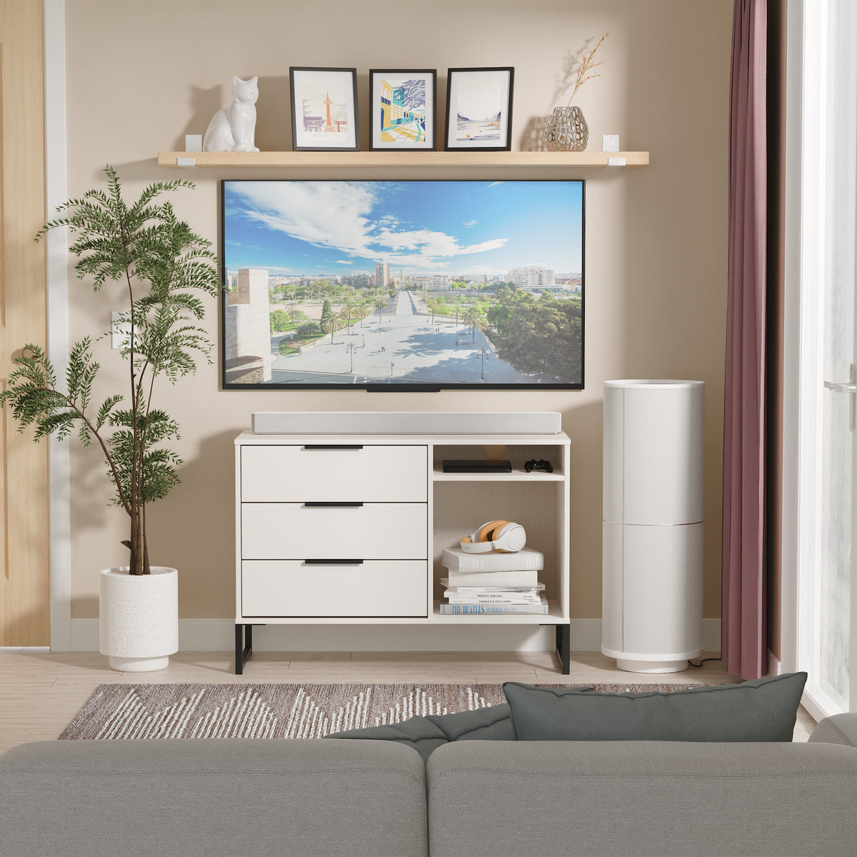 Hong Kong G 3 Drawer TV Unit