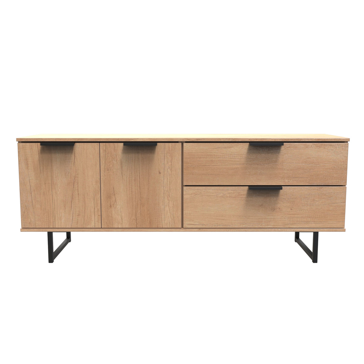 Hong Kong (Black Sleigh Legs) Sideboard Unit