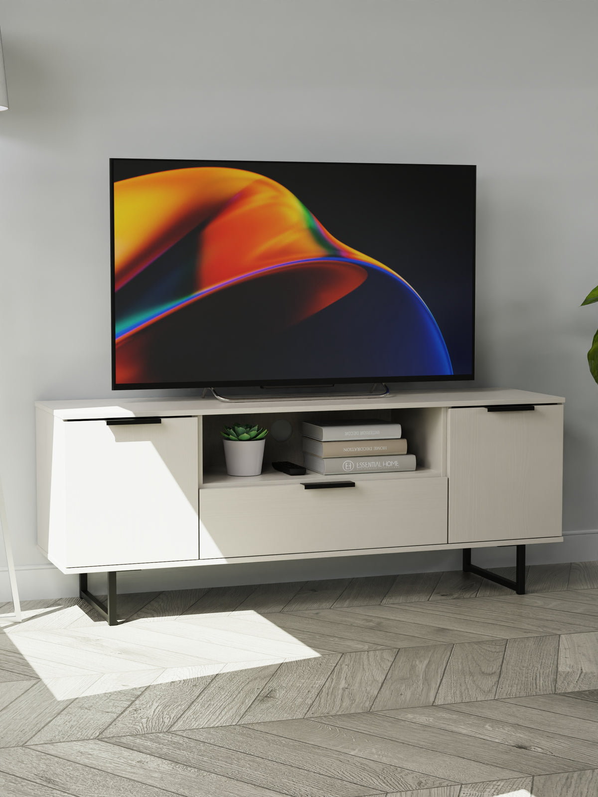 Hong Kong 2 Door 1 Drawer Wide TV Unit