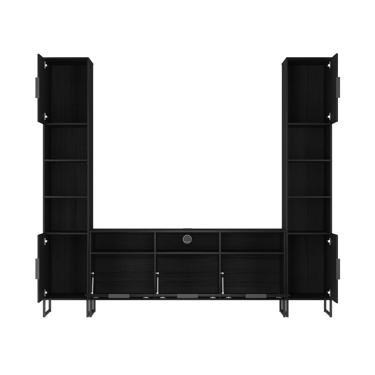 Hong Kong Multi-Media Set (Tall Upright LH, TV Unit & Tall Upright RH)