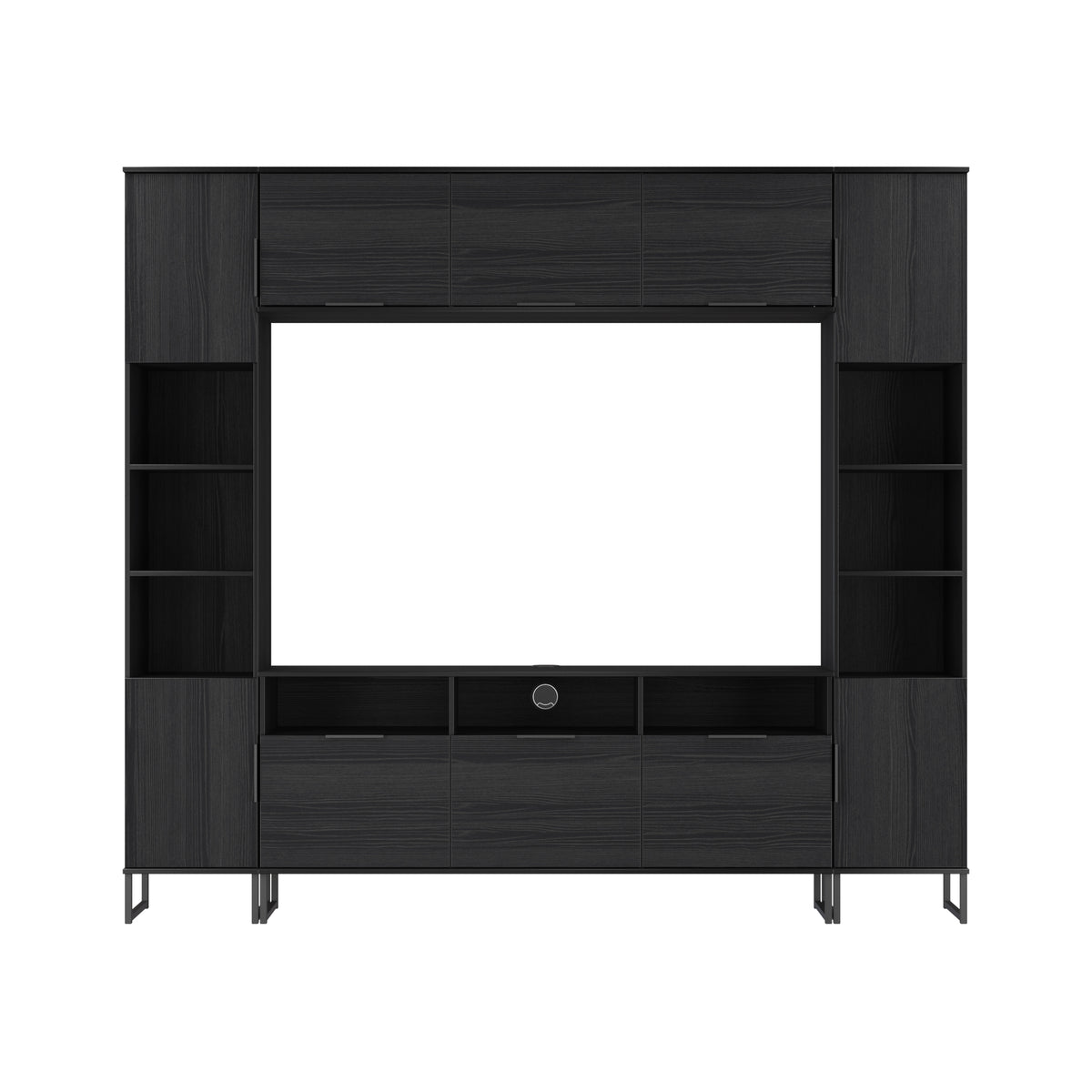 Hong Kong Multi-Media Set (Tall Upright LH, TV Unit, Tall Upright RH & Upper Unit)