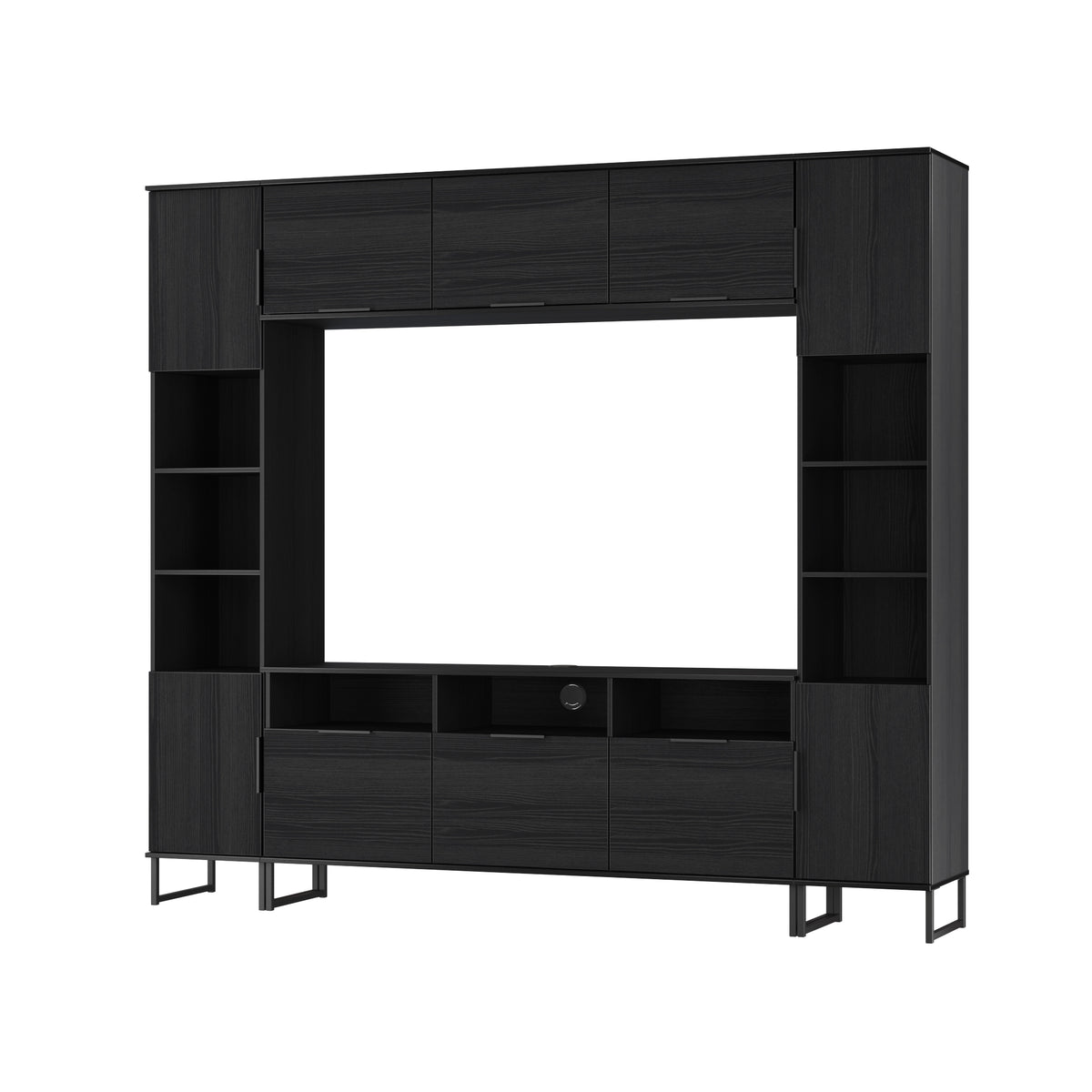 Hong Kong Multi-Media Set (Tall Upright LH, TV Unit, Tall Upright RH & Upper Unit)