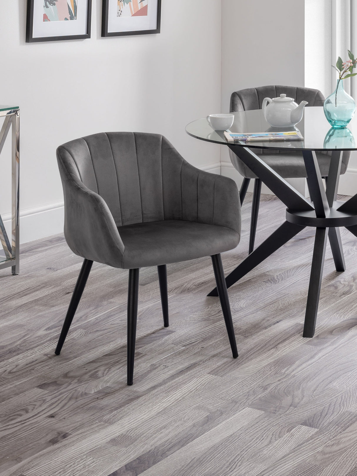 Hobart Upholstered Dining Chair (Set of 2)