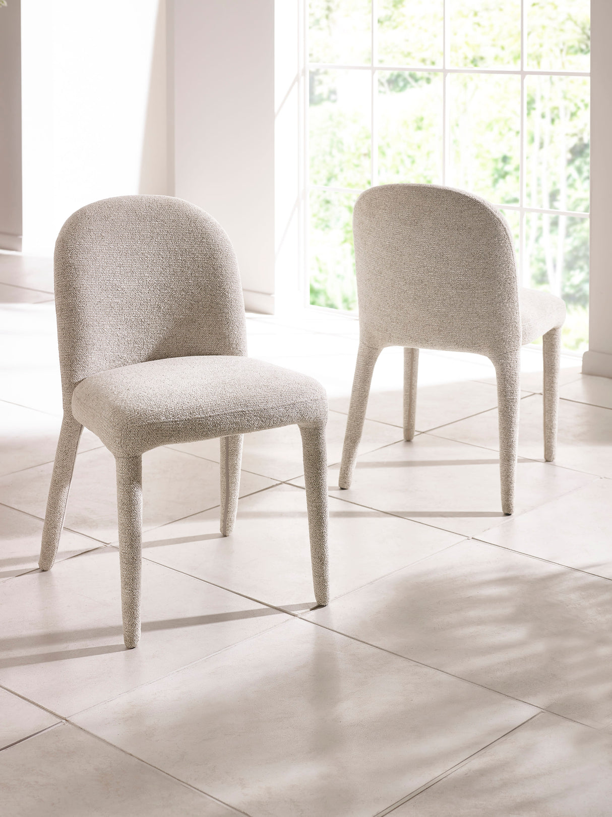 Holly Fully Upholstered Dining Chair (Set of 2)