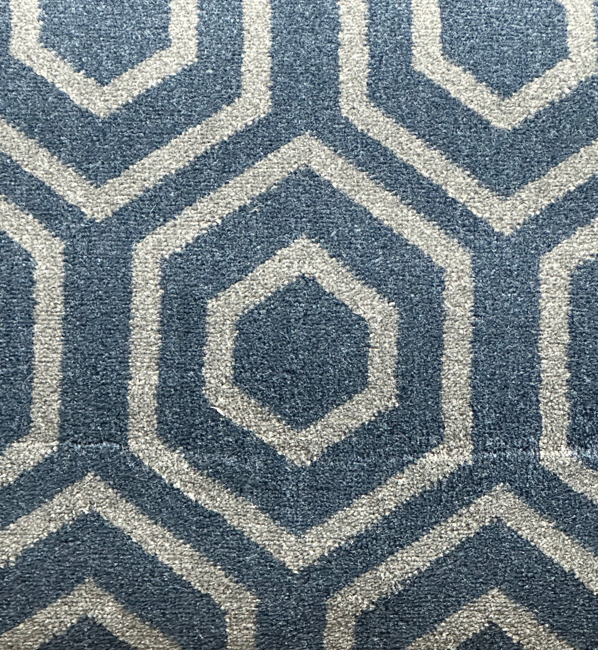 Wilton Patterned Hexagonal Carpet