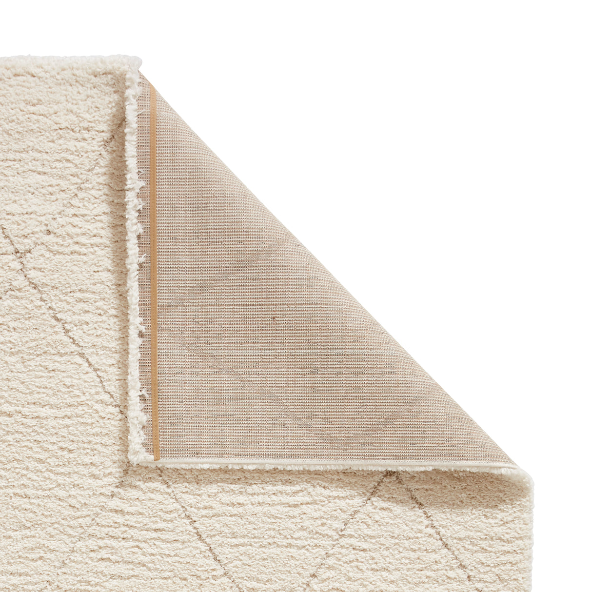 Ideal Shaggy 80260 Cream Berber Rug