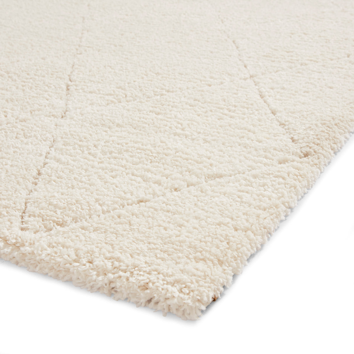 Ideal Shaggy 80260 Cream Berber Rug