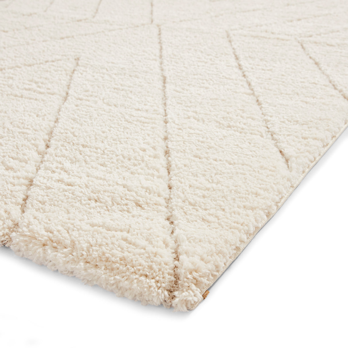 Ideal Shaggy 80362 Cream Berber Rug
