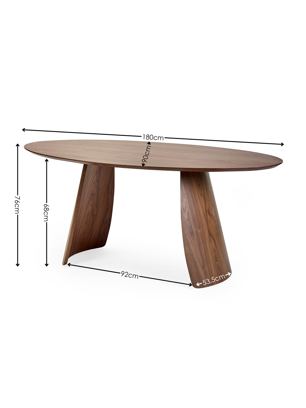 Julius Oval Dining Table