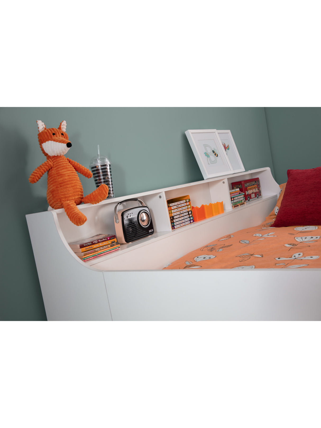 Jupiter Mid Sleeper Bed with Desk