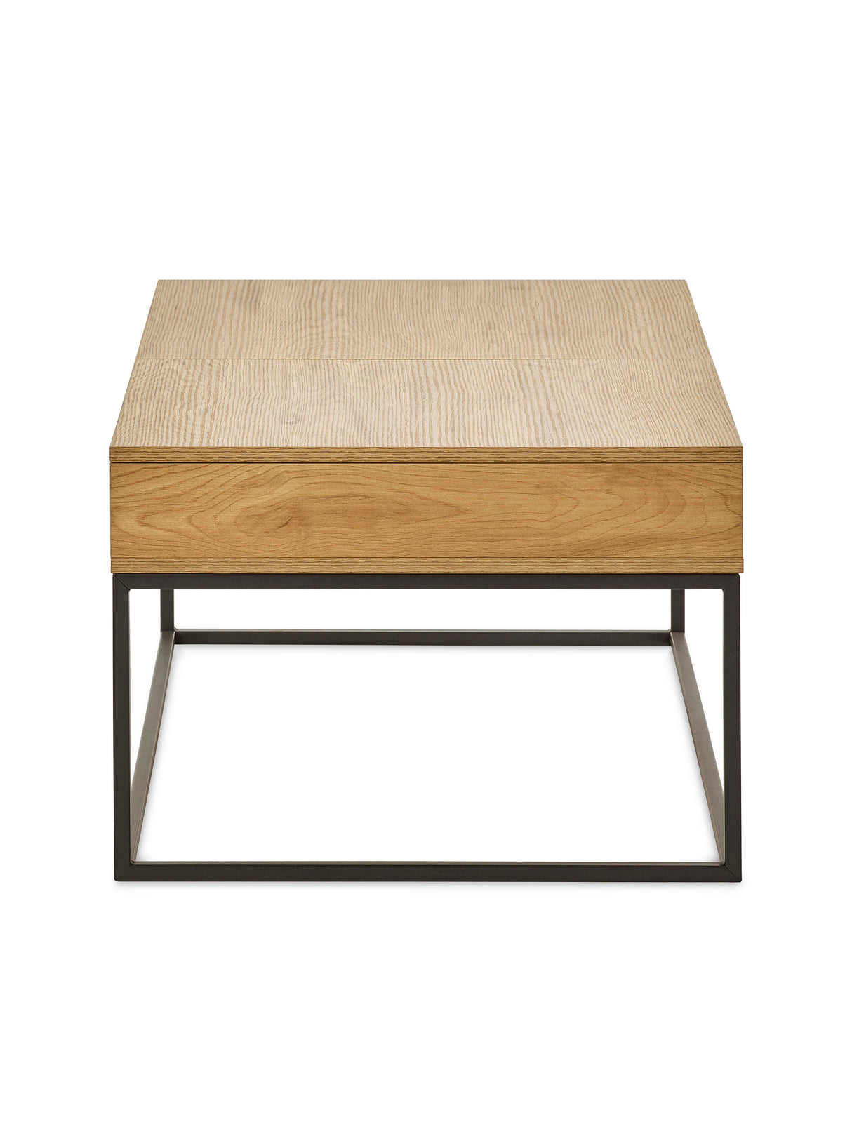 Kade Rectangular Coffee Table with Pull-Out Trays