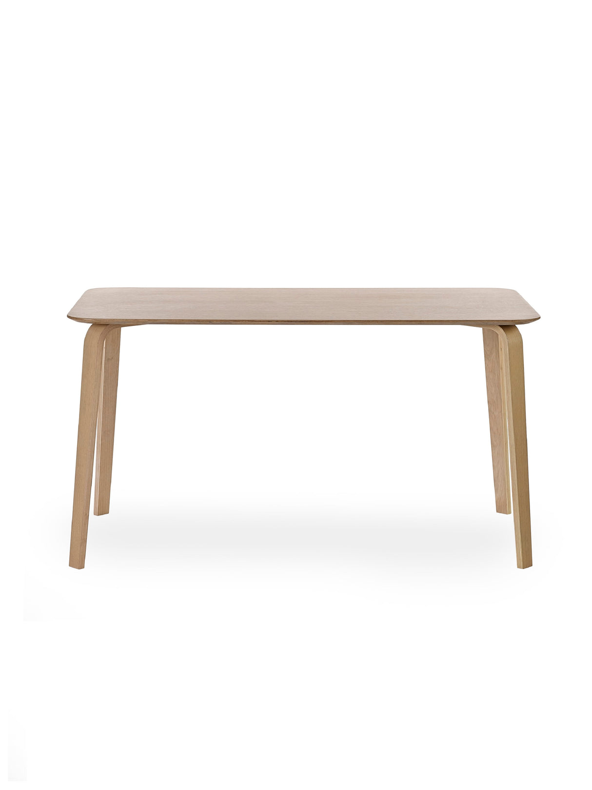 Kaito Rectangular 4 Seater Dining Table with Curved Legs