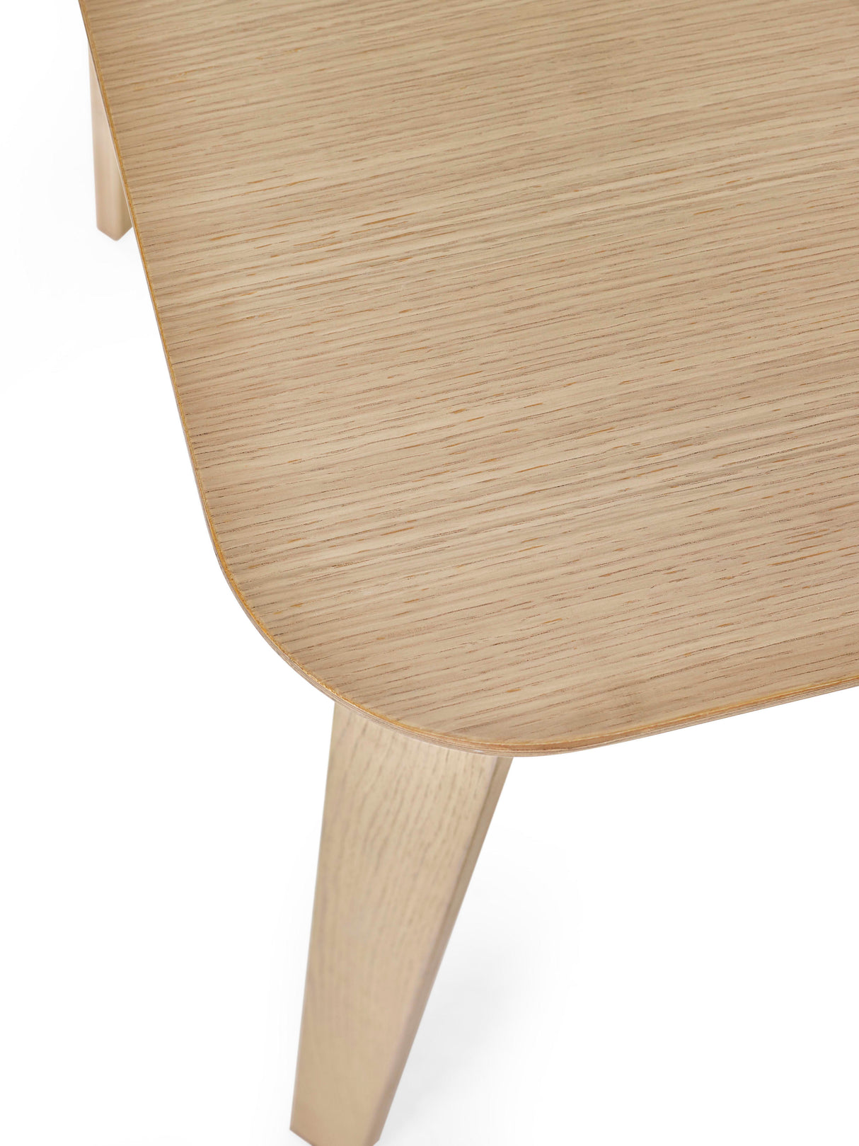 Kaito Rectangular 4 Seater Dining Table with Curved Legs