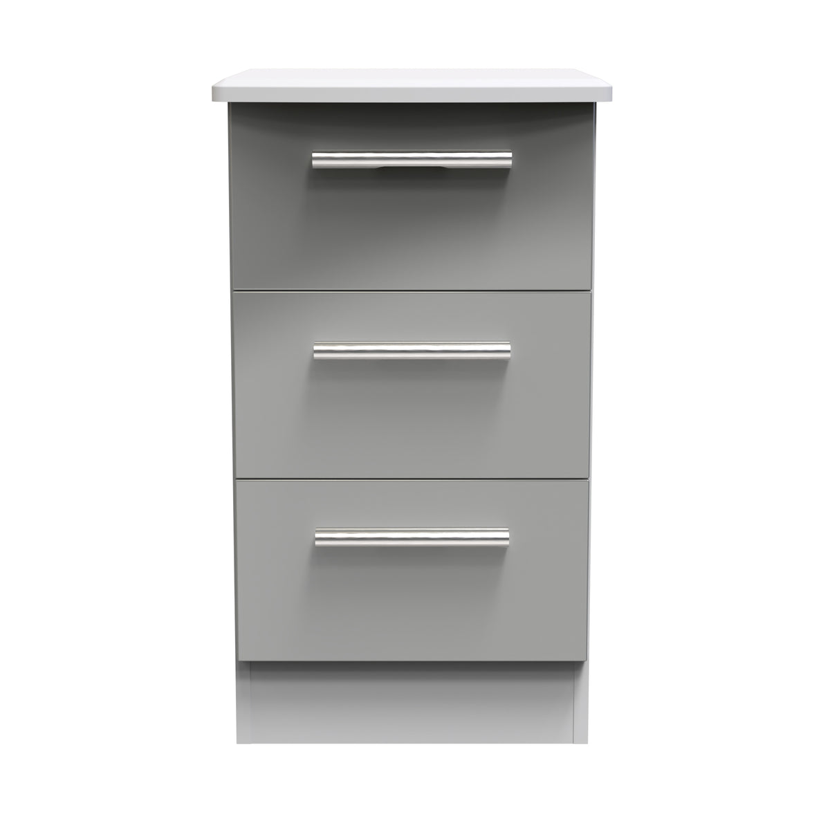 Knightsbridge 3 Drawer Bedside Cabinet