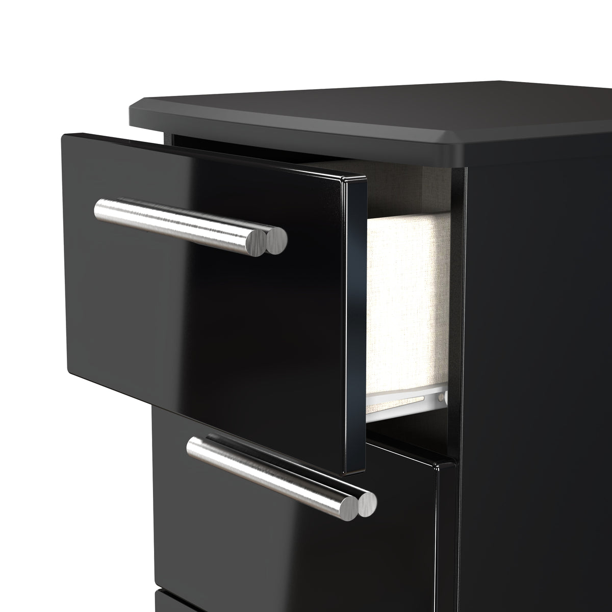 Knightsbridge 5 Drawer Bedside Cabinet