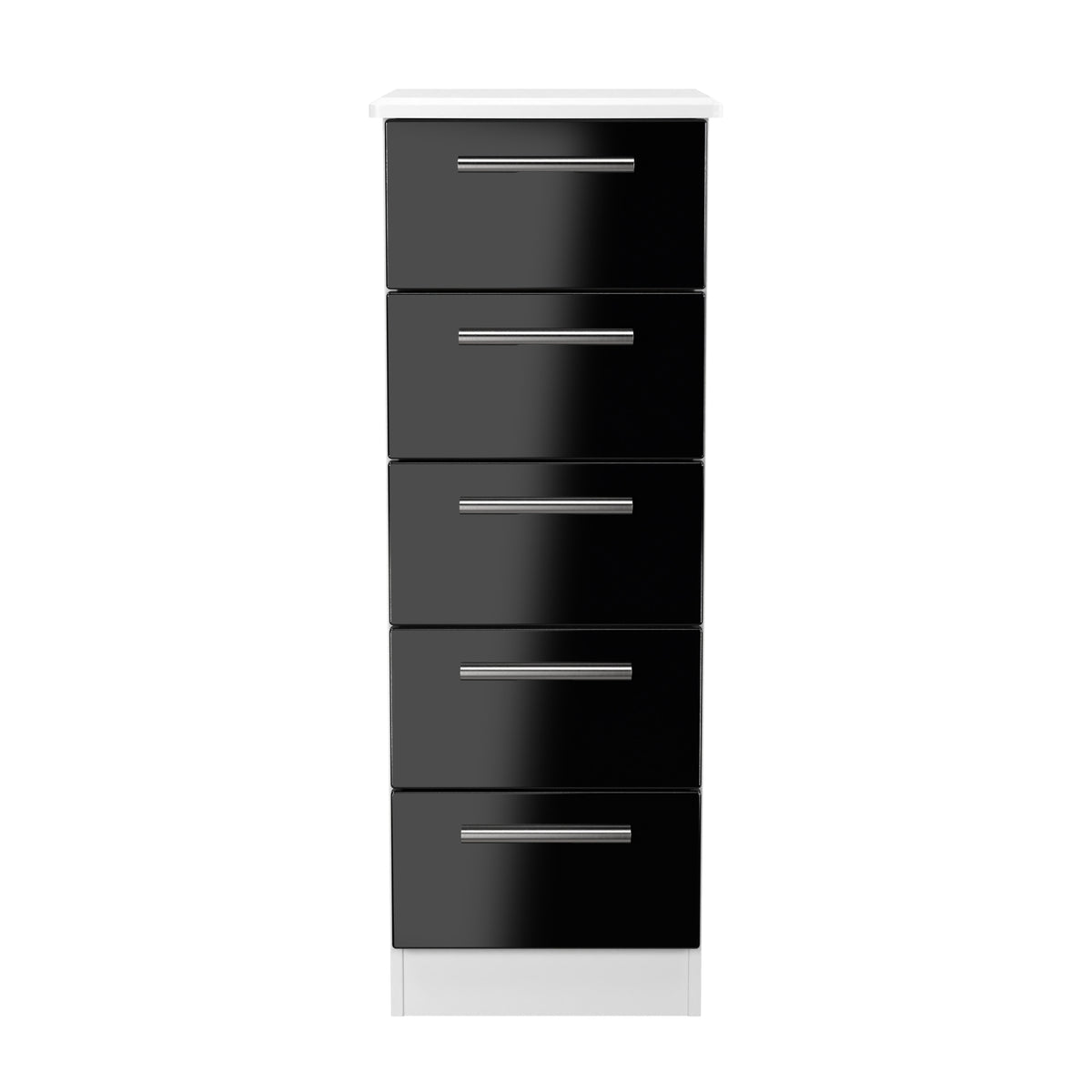 Knightsbridge 5 Drawer Bedside Cabinet