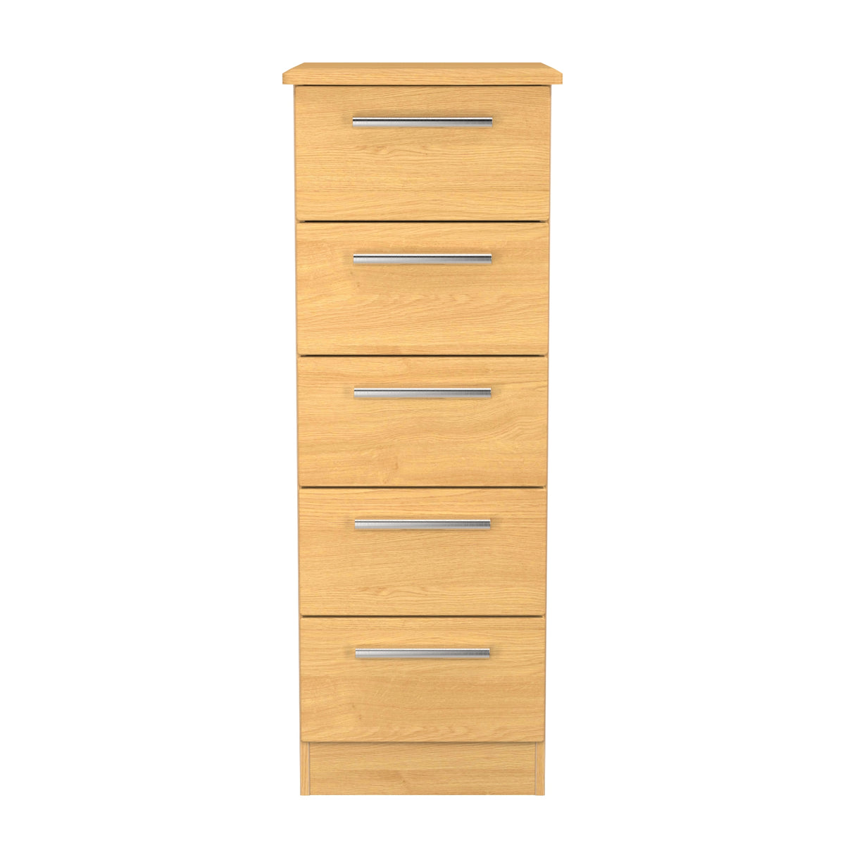 Knightsbridge 5 Drawer Bedside Cabinet
