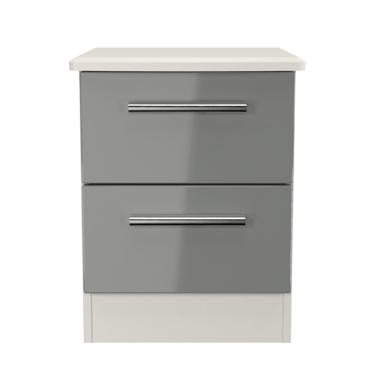 Knightsbridge 2 Drawer Bedside Cabinet