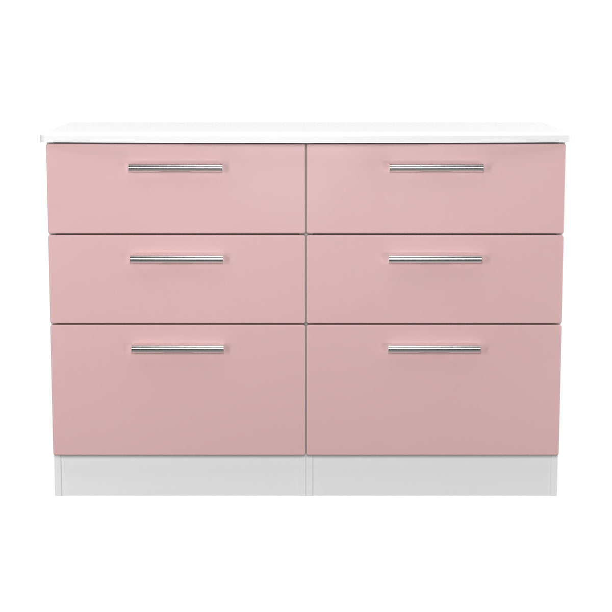 Knightsbridge 6 Drawer Midi Chest