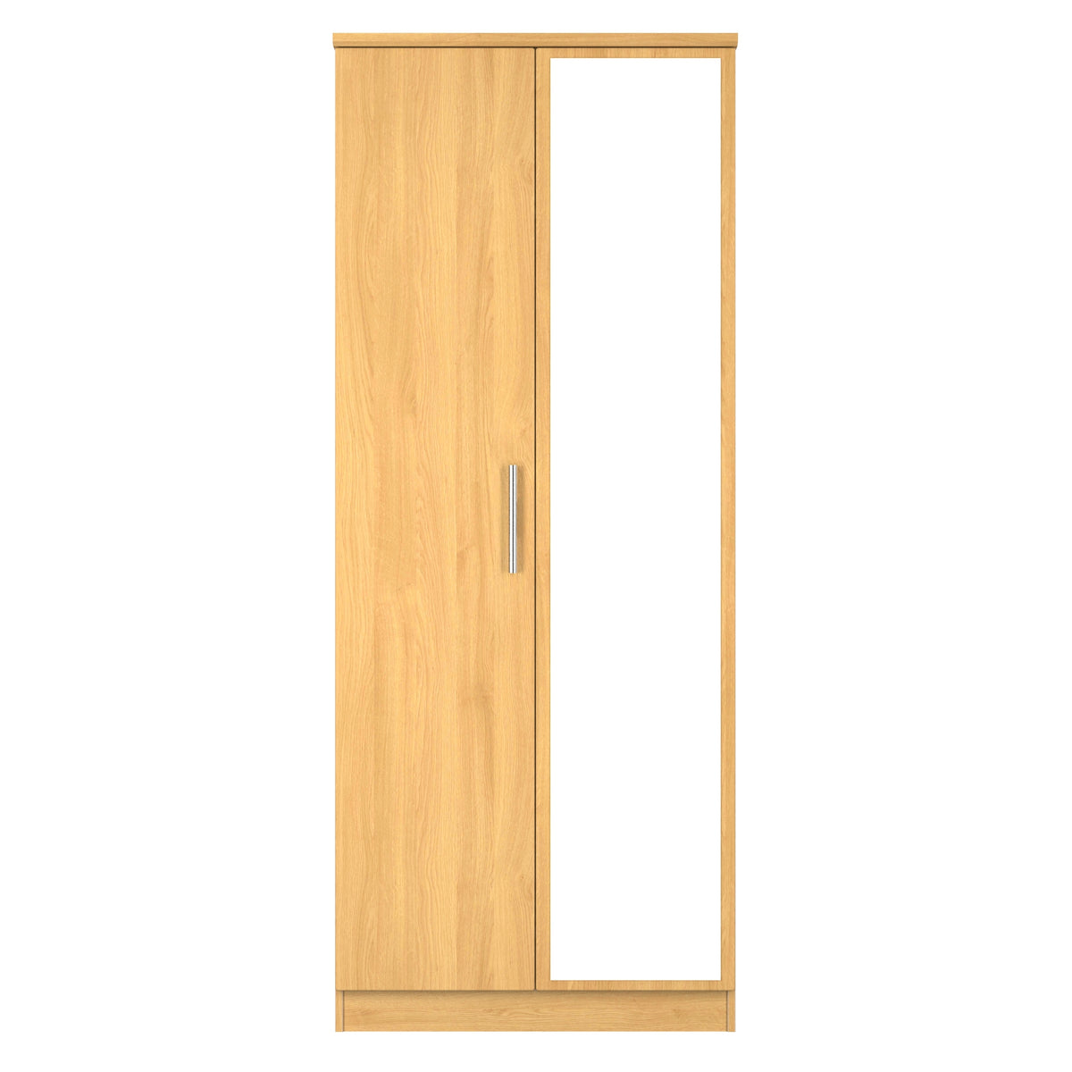 Knightsbridge 2ft6in Mirror Wardrobe