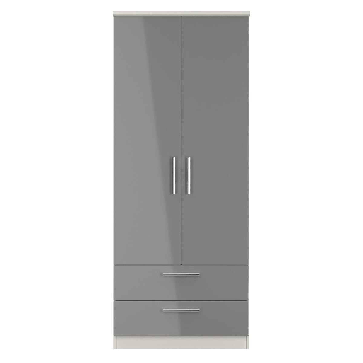 Knightsbridge 2ft6in 2 Drawer Wardrobe
