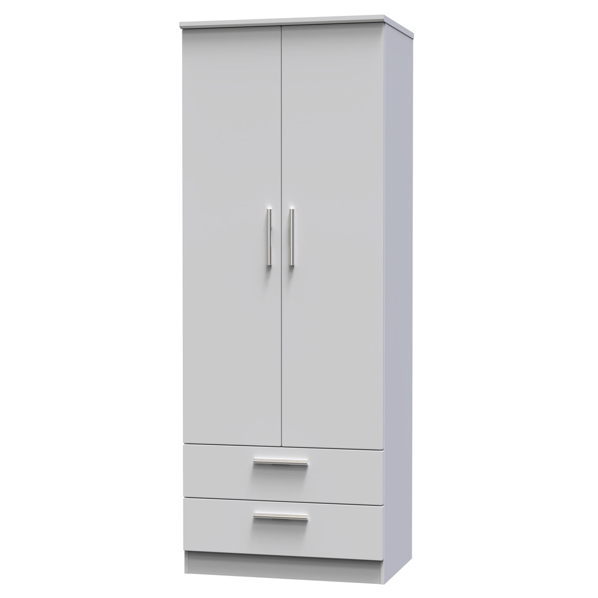 Knightsbridge Tall 2 Drawer Wardrobe