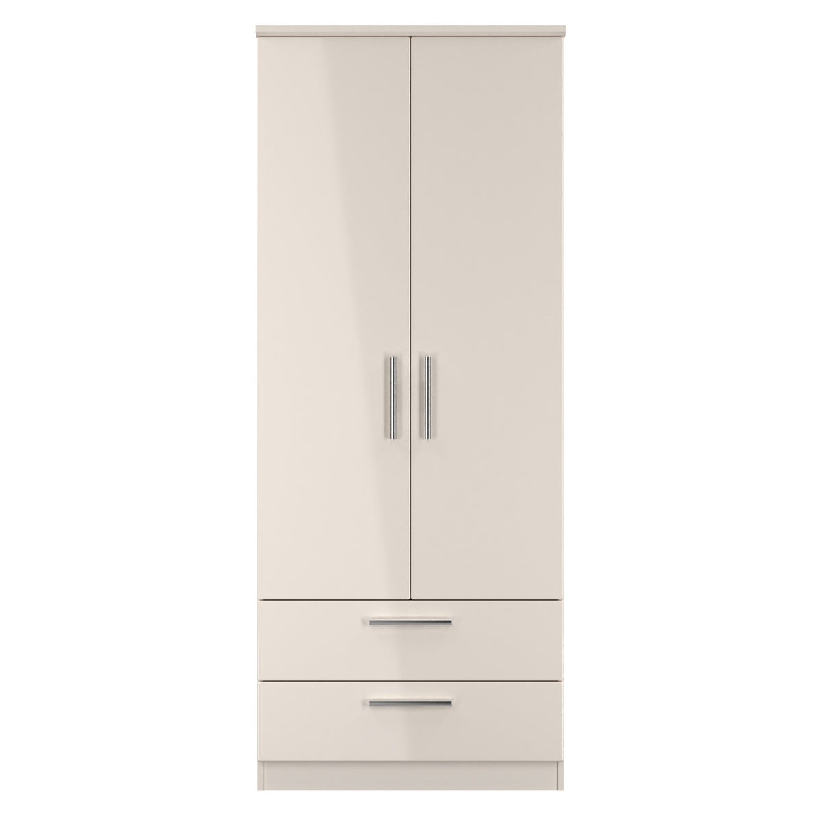Knightsbridge Tall 2 Drawer Wardrobe
