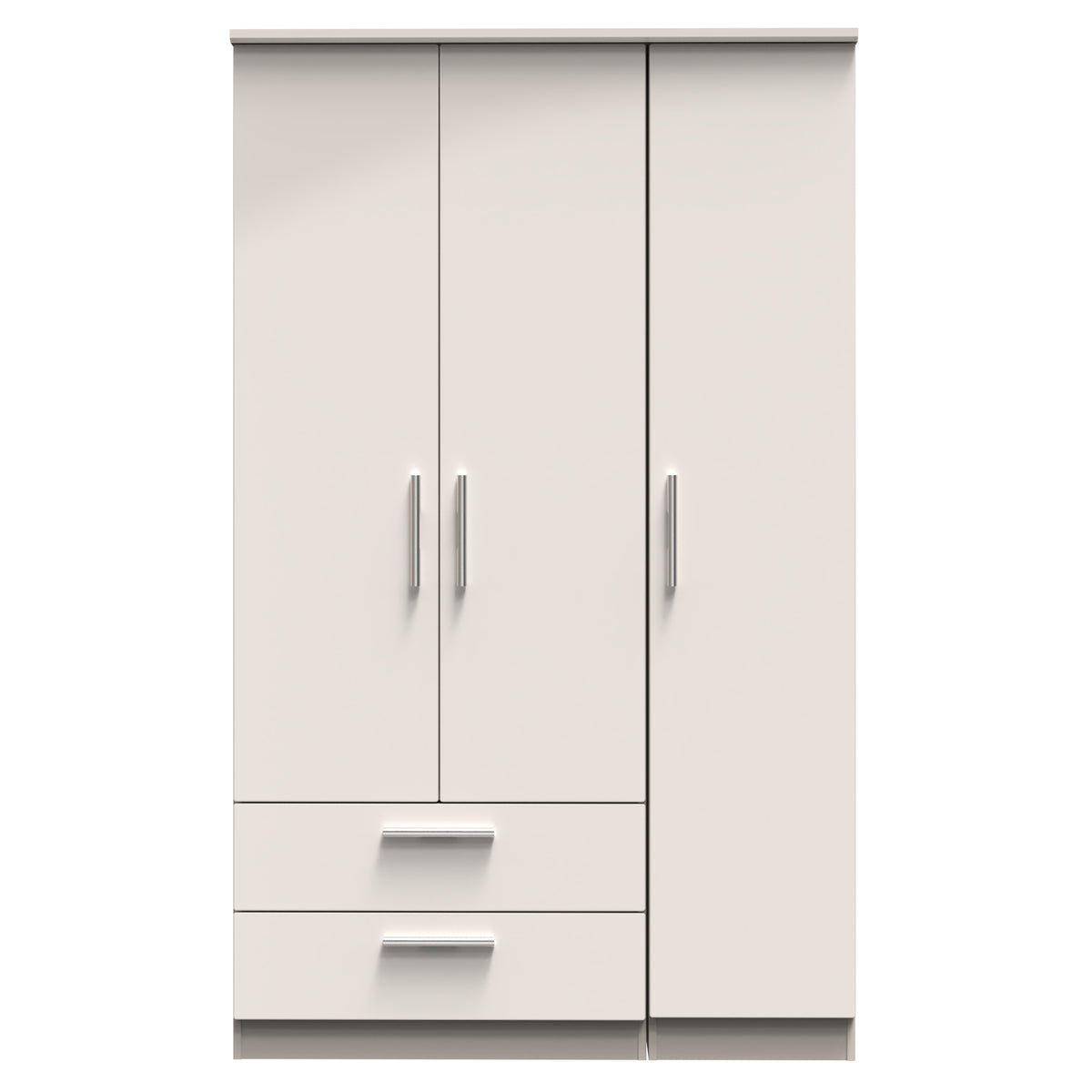 Knightsbridge Triple 2 Drawer Wardrobe