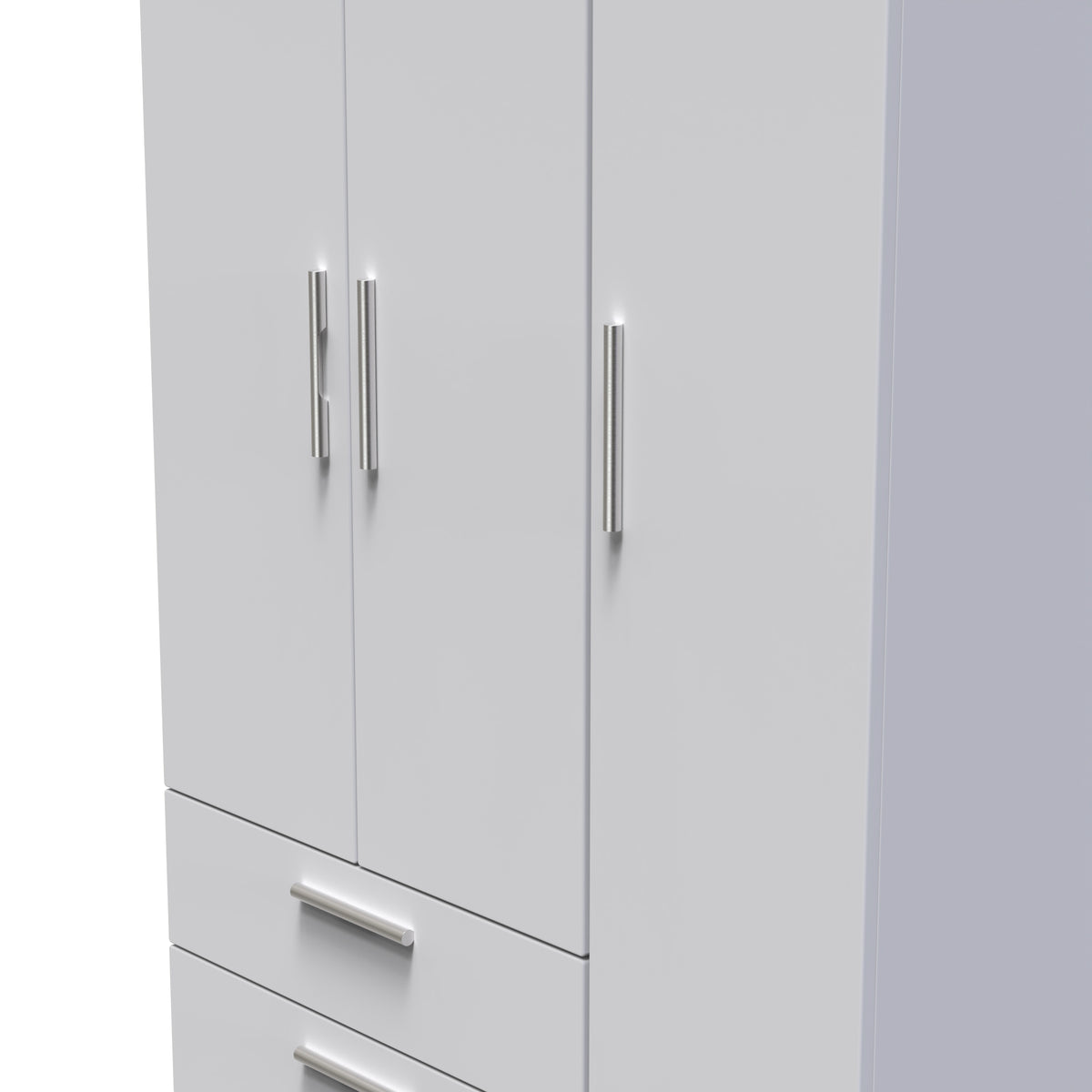 Knightsbridge Tall Triple 2 Drawer Wardrobe