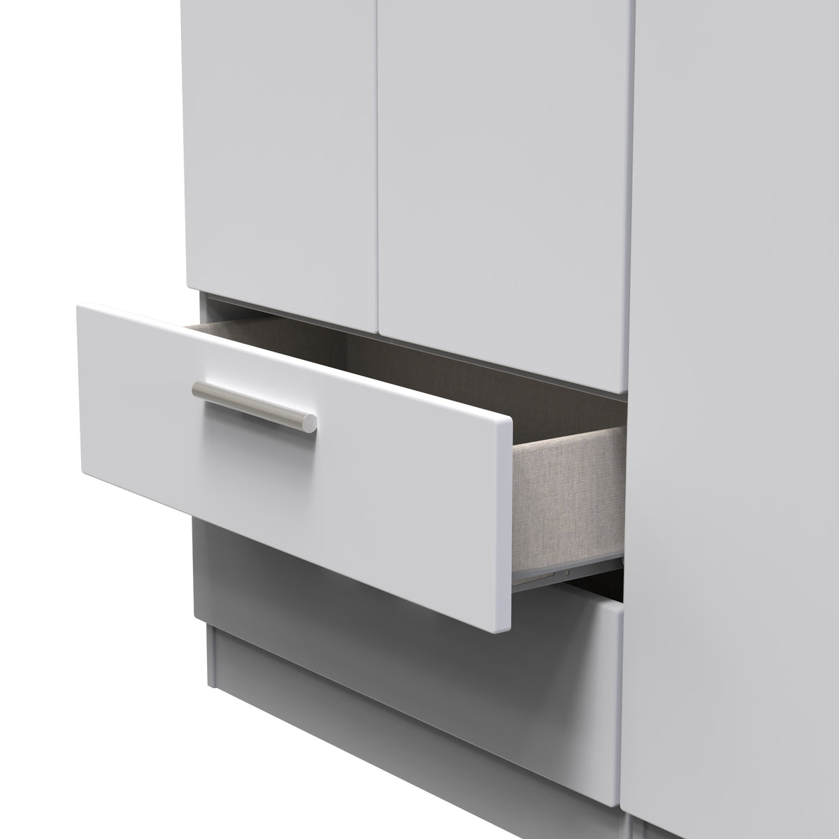 Knightsbridge Tall Triple 2 Drawer Wardrobe