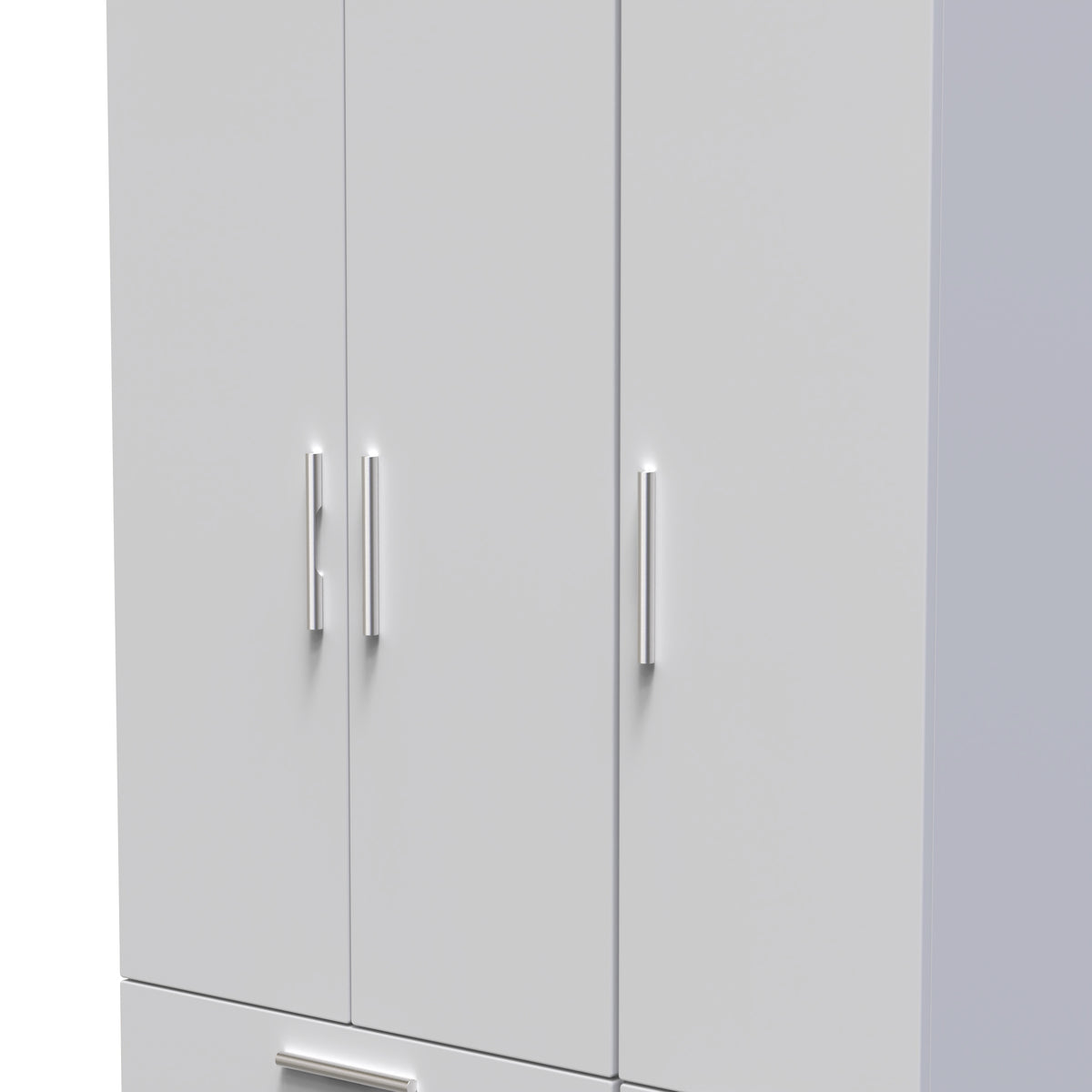 Knightsbridge Tall Triple 2 Drawer + Drawer Wardrobe