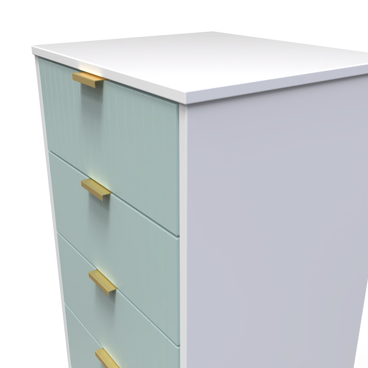Linear (F) 5 Drawer Bedside Cabinet