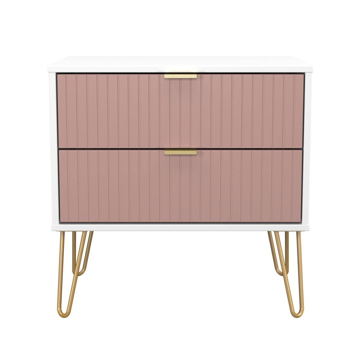 Linear 2 Drawer Midi Chest