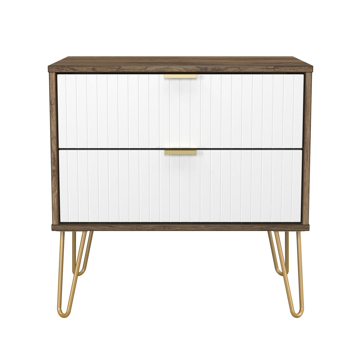 Linear 2 Drawer Midi Chest