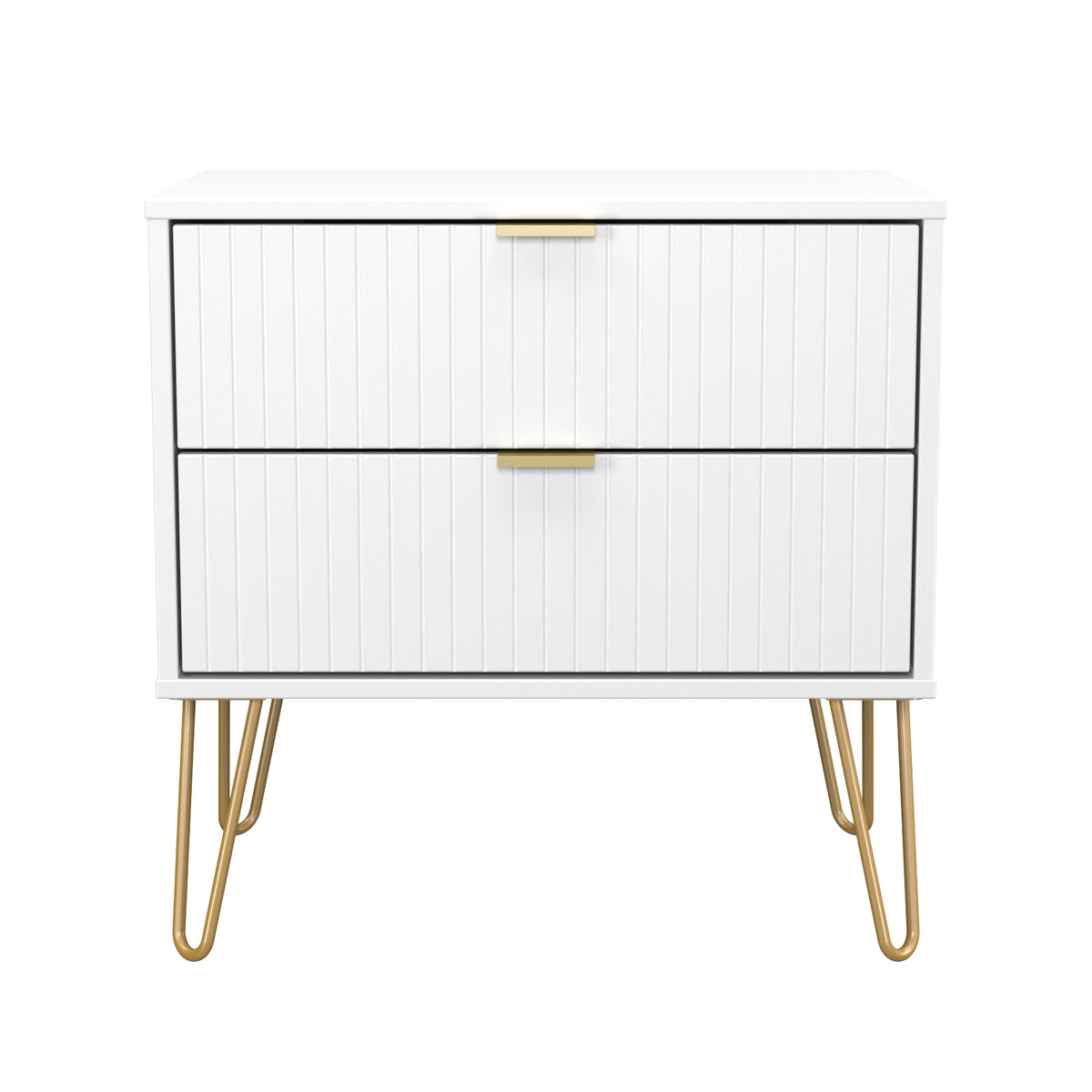 Linear 2 Drawer Midi Chest